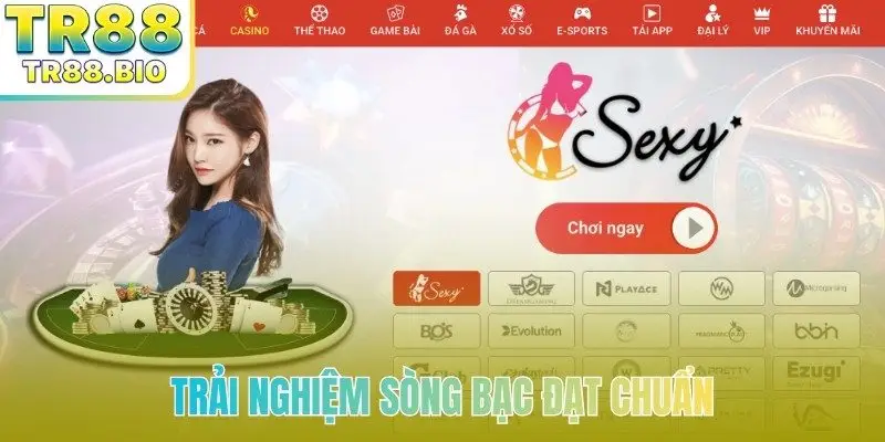 Trải nghiệm sòng bạc đạt chuẩn